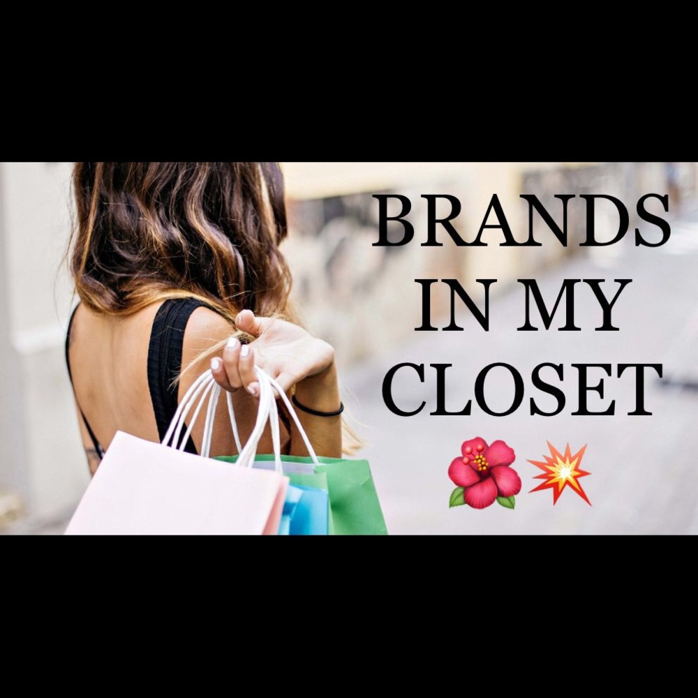 ☀️🌺 some brands in my closet 💫